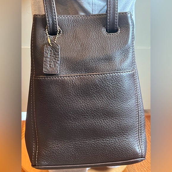 Coach Sonoma brown Pebbled Leather Shoulder Bag - Picture 2 of 8